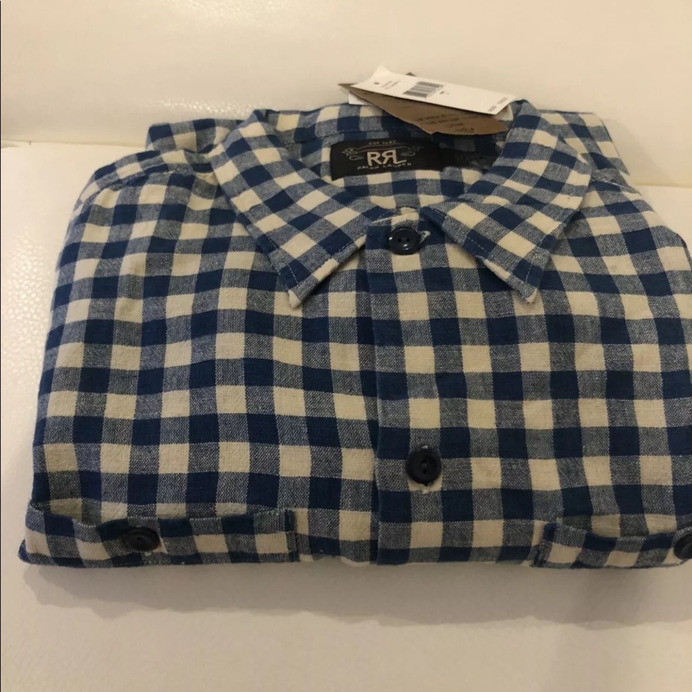 RRL camp shirt